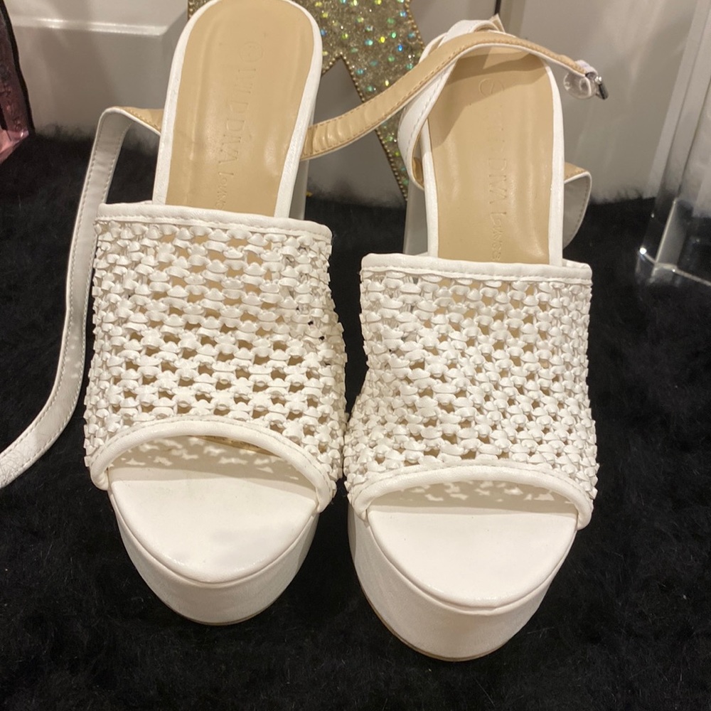 White heels